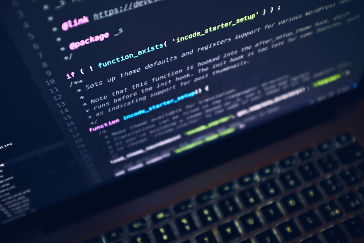 Developer working with AI-assisted code